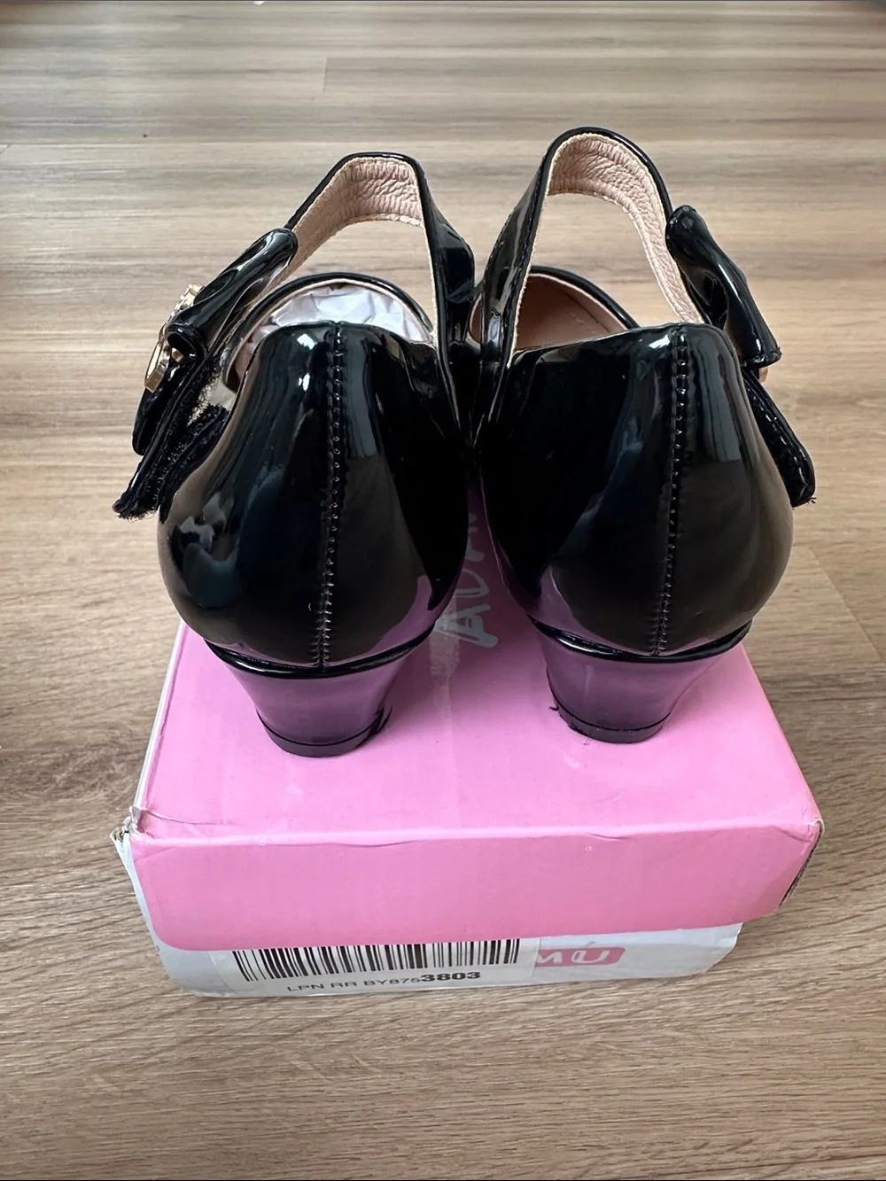 Girls' Black Patent Mary Jane Dress Shoes